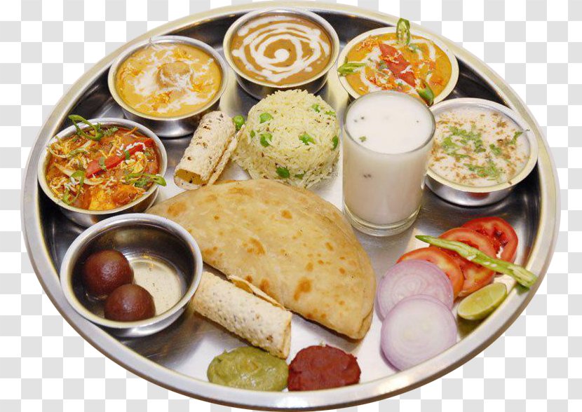 Vegetarian Cuisine Indian Raita Dal Makhani Roti - Breakfast - Vegetable Transparent PNG