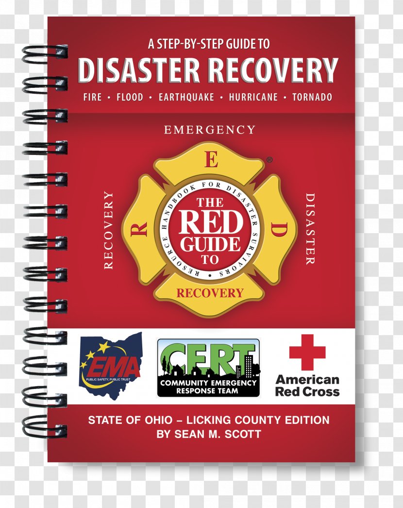 The Red Guide To Recovery: Resource Handbook For Disaster Survivors Recovery Emergency Management - Book Transparent PNG