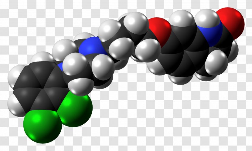 Aripiprazole Pharmaceutical Drug Therapy Active Ingredient Schizophrenia - Sphere - Molecule Transparent PNG