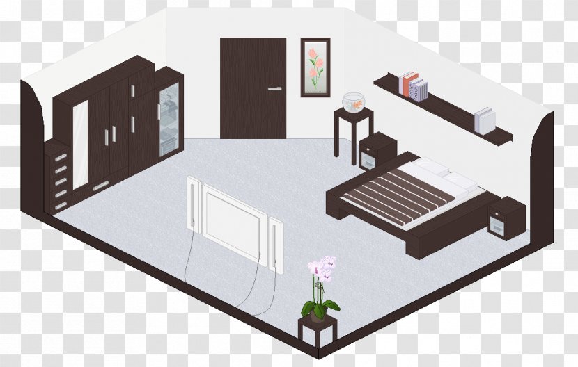 Pixel Art Bedroom House - Room Transparent PNG