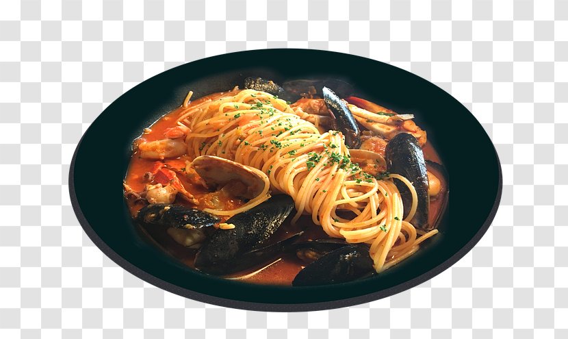 Spaghetti Alla Puttanesca Pasta Bolognese Sauce Italian Cuisine Seafood Transparent PNG