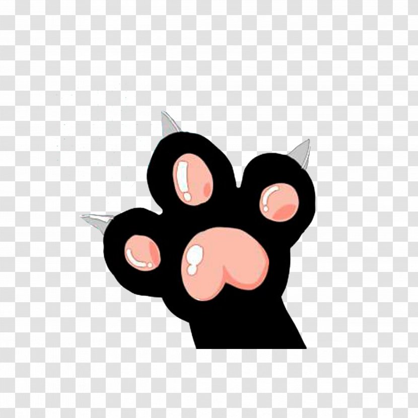 Cat Paw Domestic Pig Claw - Sharp Meat Transparent PNG