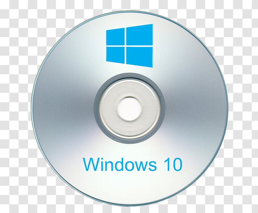 Compact Disc Windows 10 7 Software Distribution - Computer Program - Dvd Transparent PNG