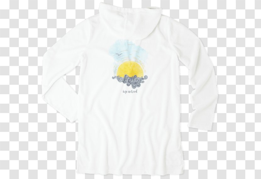 Long-sleeved T-shirt Bluza - Active Shirt - Beach Sunset Transparent PNG