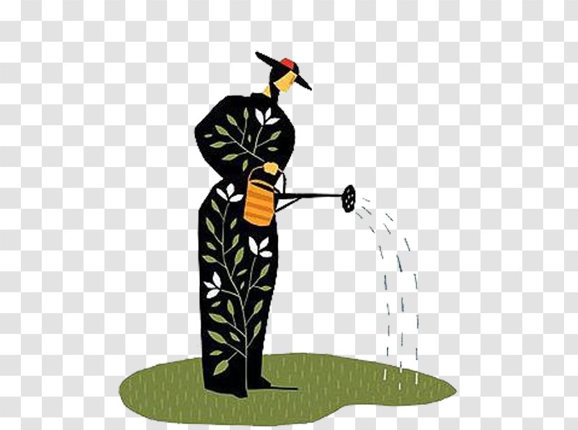Water Illustration - Drawing - Watering People Transparent PNG