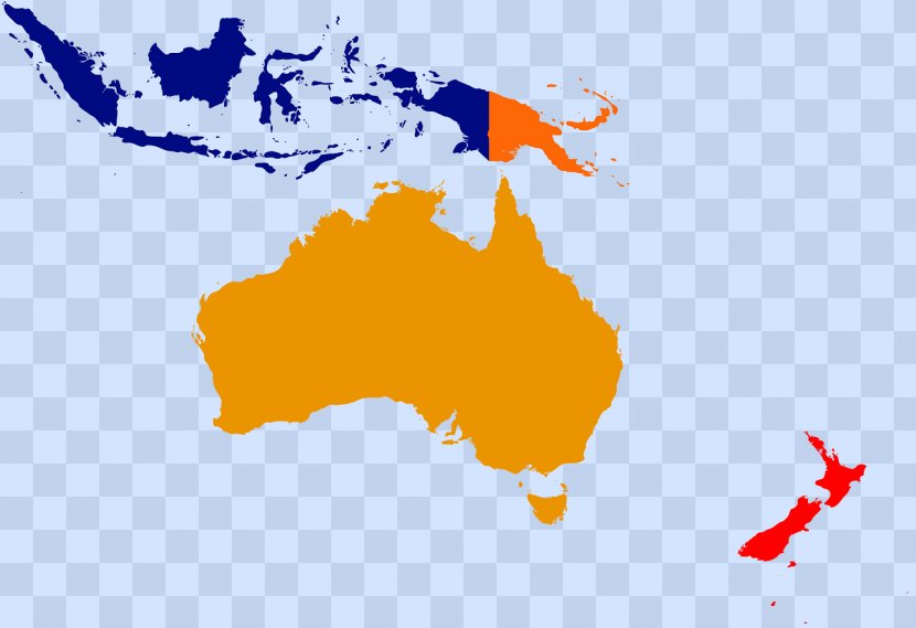 Australia Blank Map World - Royaltyfree Transparent PNG