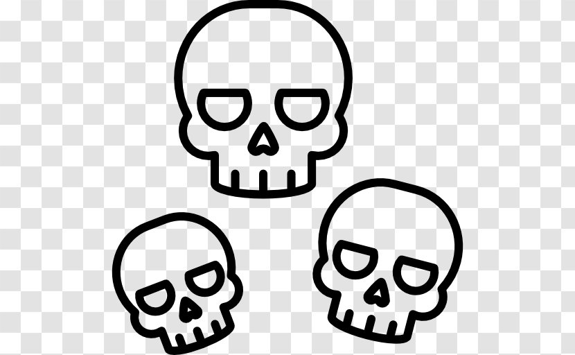 Skull Line Art Human Behavior - Bone Transparent PNG