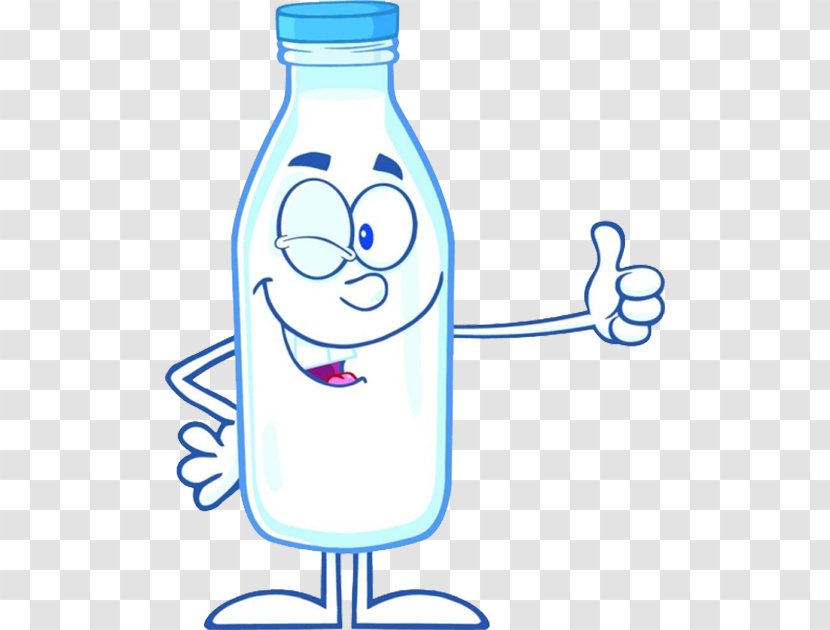 Cartoon Royalty-free Milk Bottle Stock Photography - Watercolor - Blue Glass Of Fresh Transparent PNG