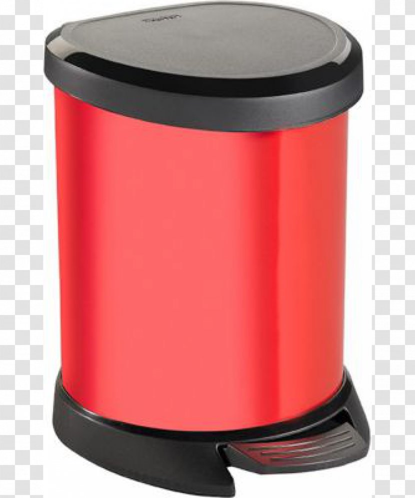 Rubbish Bins & Waste Paper Baskets Liter Plastic Bucket - Cylinder Transparent PNG
