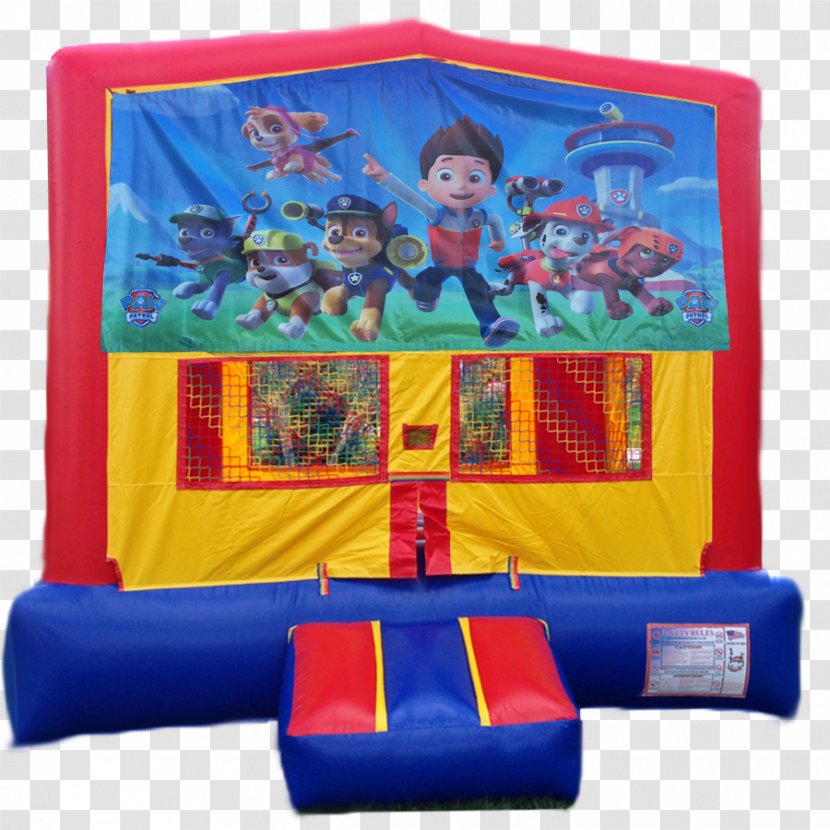 Inflatable Bouncers Castle Wappingers Falls Party - Customer - Paw Patrol House[] Transparent PNG