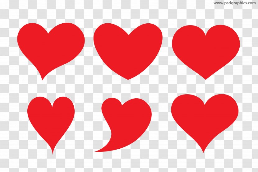 Heart Shape Valentine's Day Clip Art - Shapes Transparent PNG