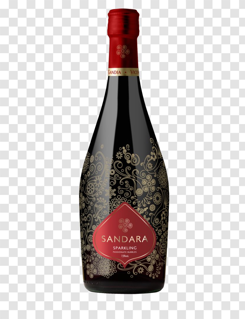 Sparkling Wine Red Sangria Champagne - Easy Transparent PNG