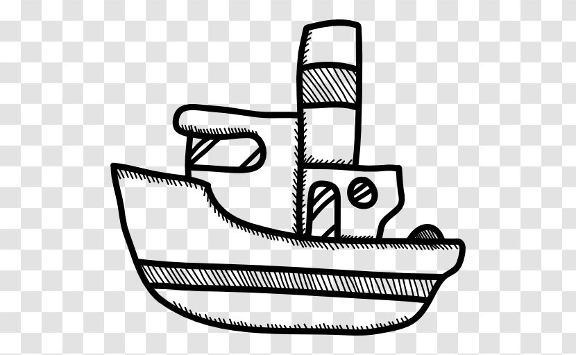 Sailboat Sailing Ship - Black And White - Means Of Transport Transparent PNG