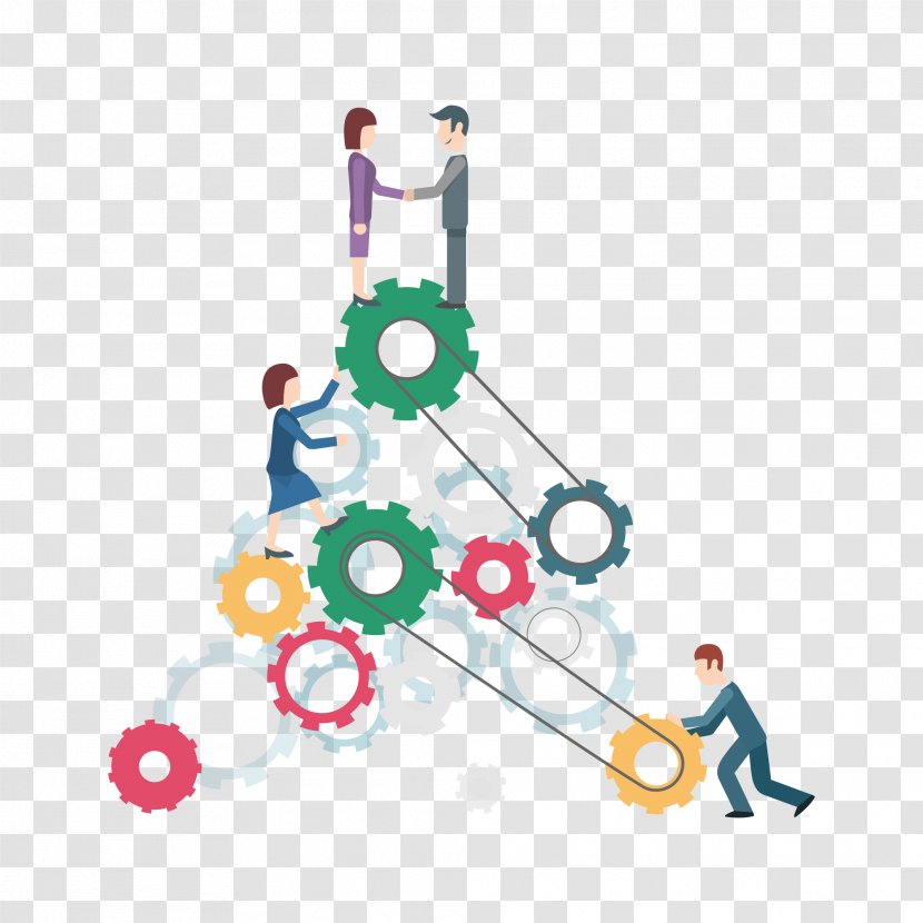 Teamwork Business Management Call Centre - Project - Cog Wheel Transparent PNG