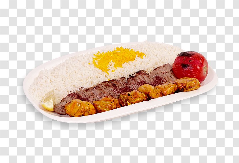 Kabab Koobideh Kebab Fast Food Mediterranean Cuisine Chicken As - Cartoon - Salad Transparent PNG