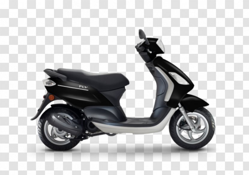 Piaggio Fly Scooter Motorcycle Two-stroke Engine - Moped Transparent PNG