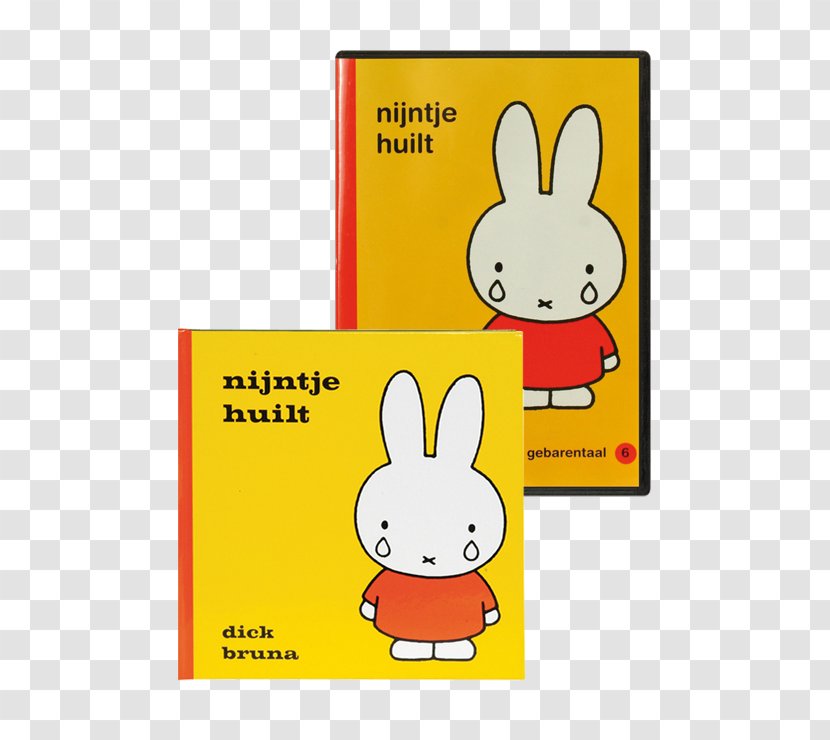 Rabbit Miffy Paper Product Book Sign Language - Dutch Transparent PNG