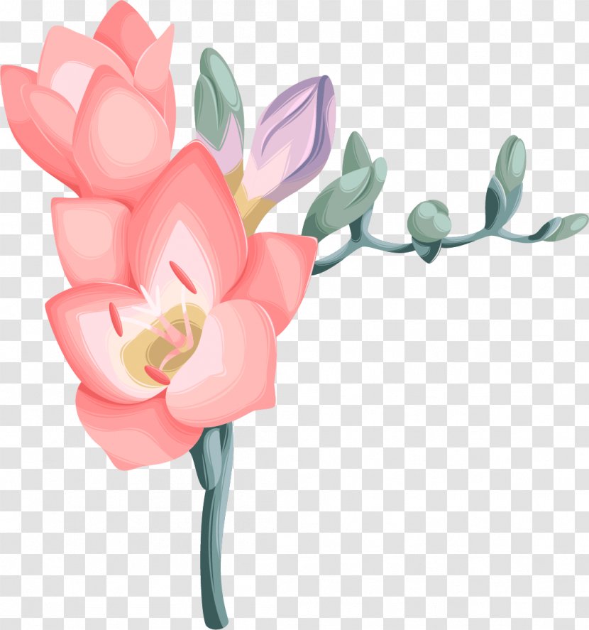Floral Design Flower Cartoon Transparent PNG