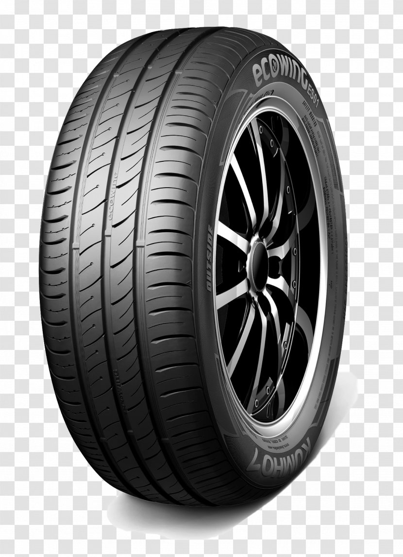 Car Kumho Tire Rim Fuel Efficiency - Formula One Tyres Transparent PNG