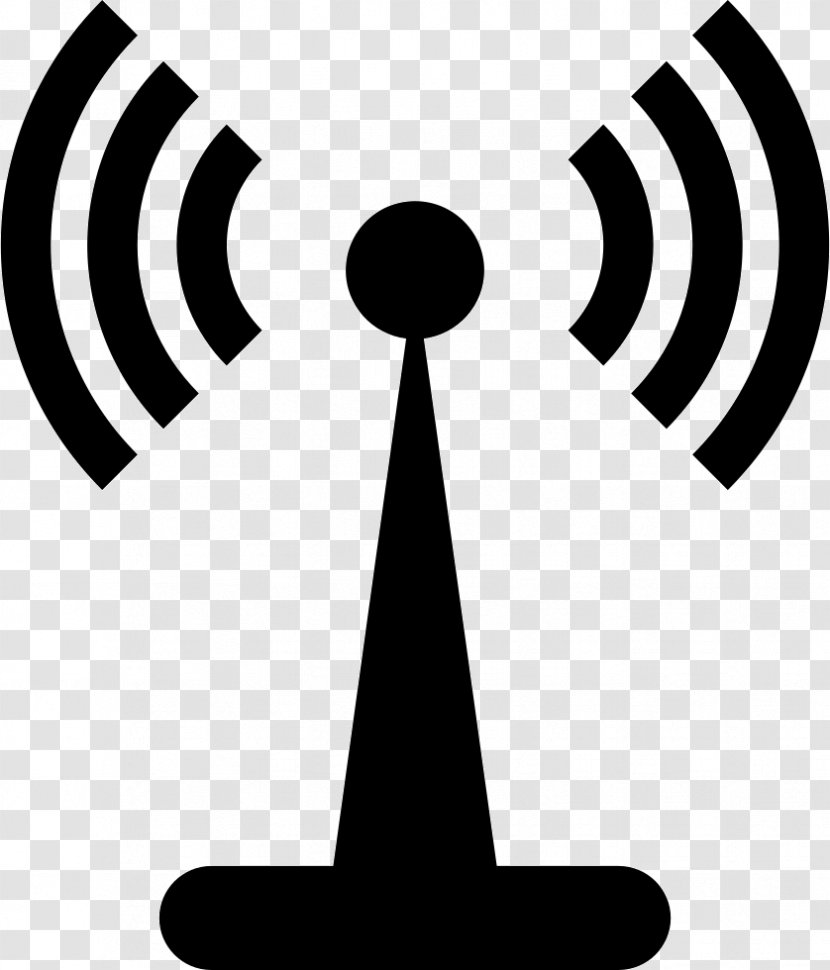 Wi-Fi Telecommunications Tower Signal Clip Art - Monochrome Photography - Wifi Transparent PNG
