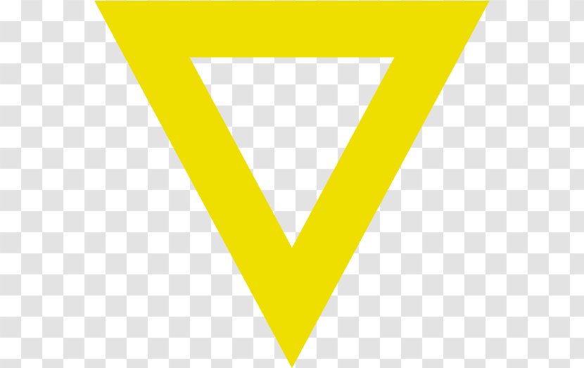 Logo Brand Line Angle - Yellow Transparent PNG