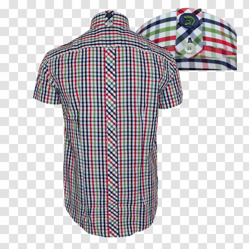 Dress Shirt Tartan Sleeve Button Barnes & Noble Transparent PNG