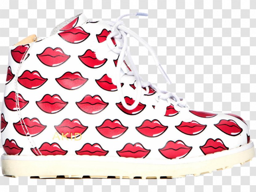 Shoe Sportswear Cross-training Sneakers Pattern - Walking - Rainbow Lips Transparent PNG