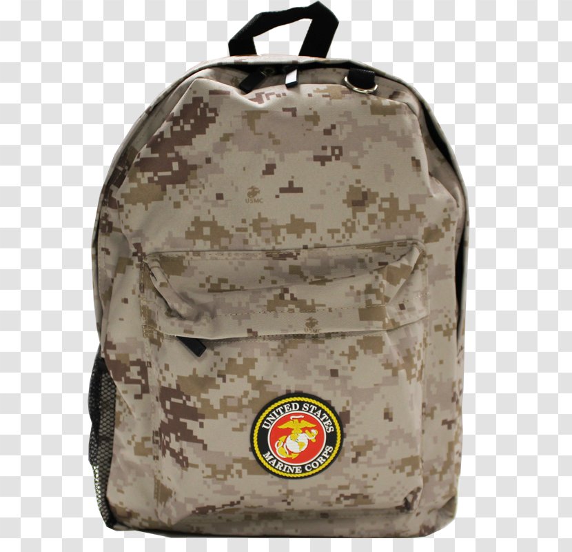 United States Marine Corps Recruit Training The Desert Camouflage Uniform Military - Luggage Bags - Backpack Transparent PNG