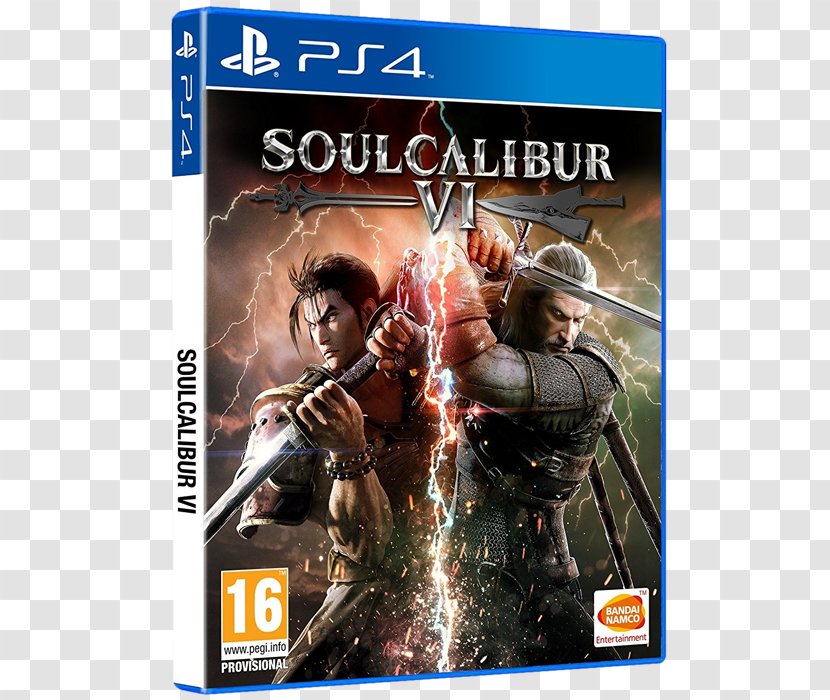 Soulcalibur VI IV Geralt Of Rivia PlayStation 4 - Film - Soul Calibur Vi Mitsurugi Transparent PNG