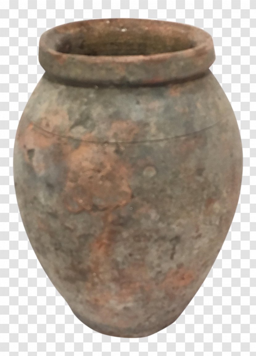Ceramic Pottery Urn Vase - California Olive Oil Pots Transparent PNG