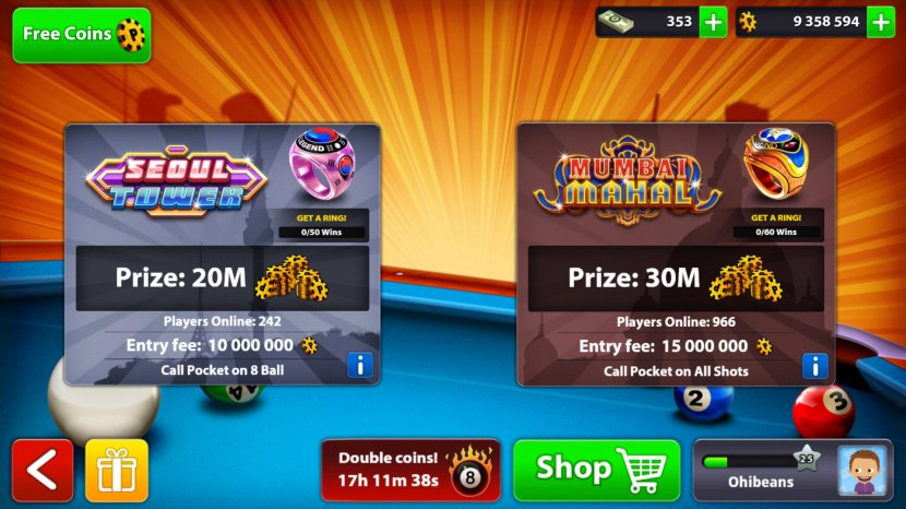 8 Ball Pool Android Miniclip Game Security Hacker - Pc Transparent PNG