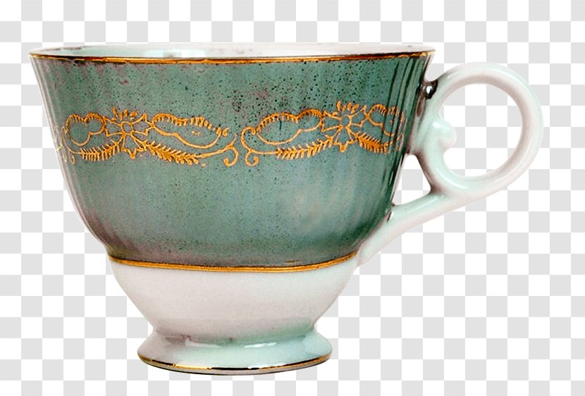 Coffee Cup Ceramic Glass - Mug - Pattern Transparent PNG