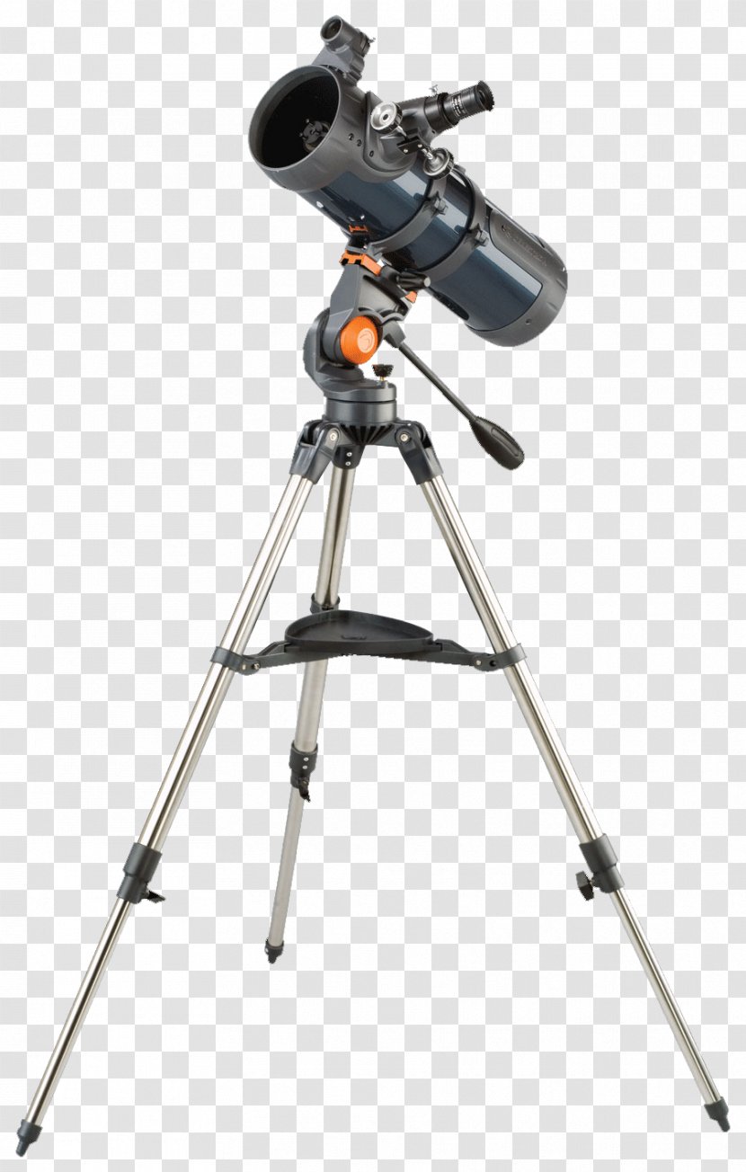 Reflecting Telescope Refracting Celestron Altazimuth Mount - Camera Accessory - Brown Transparent PNG