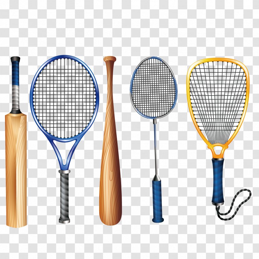 Ball Royalty-free Stock Photography Illustration - Batandball Games - Vector Tennis Racket Transparent PNG