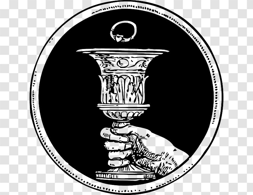 Chalice Eucharist Clip Art - Monochrome Photography - Marriage Hands Transparent PNG