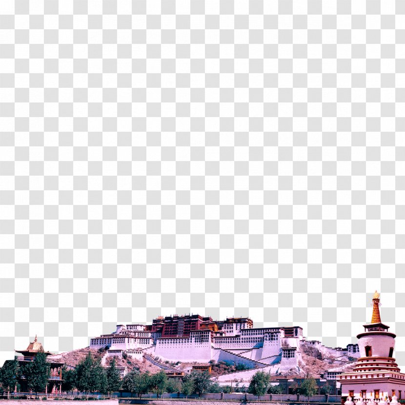 Potala Palace Yamdrok Lake Manasarovar Barkhor Lhasa - 5th Dalai Lama Transparent PNG