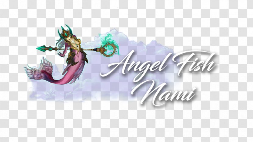 Angelfish In A Brighter Light Desktop Wallpaper Logo - Mythical Creature Transparent PNG