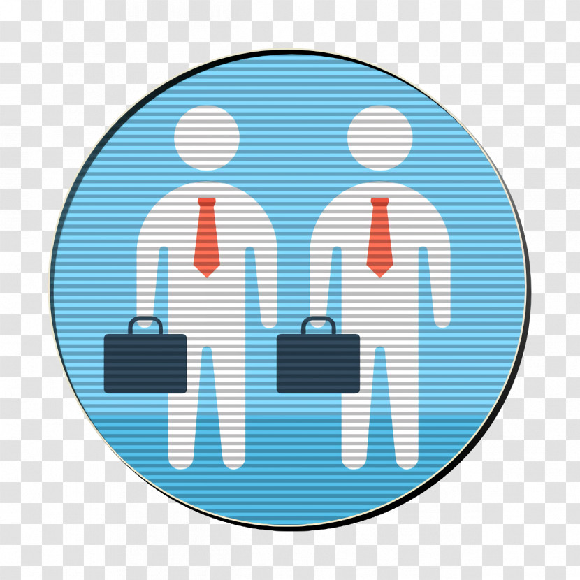 Teamwork And Organization Icon Businessmen Icon Team Icon Transparent PNG