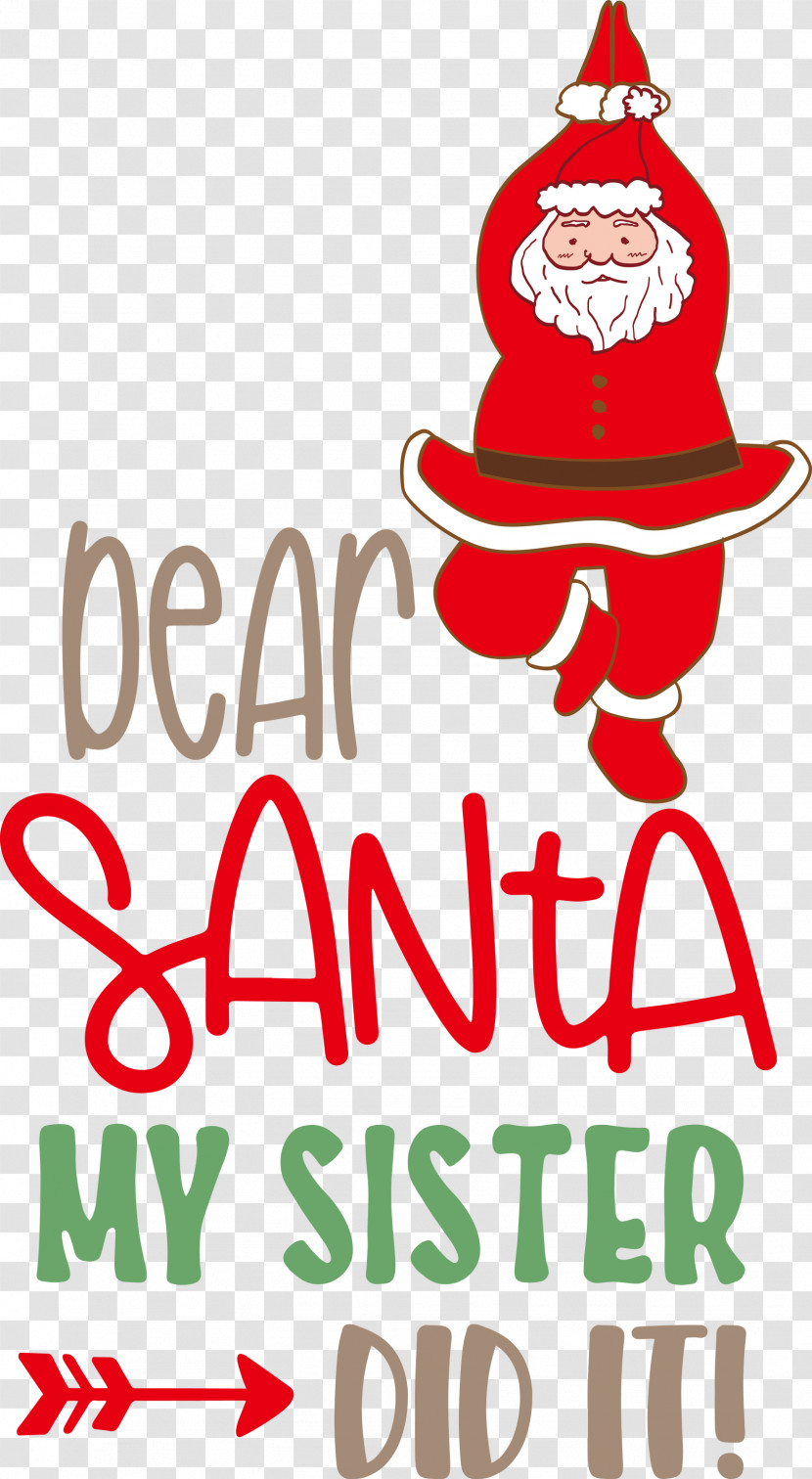 Dear Santa Christmas Santa Transparent PNG