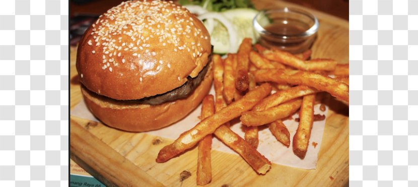French Fries Cheeseburger Slider Buffalo Burger Veggie - Salmon As Food - Budaya Tionghoa Transparent PNG