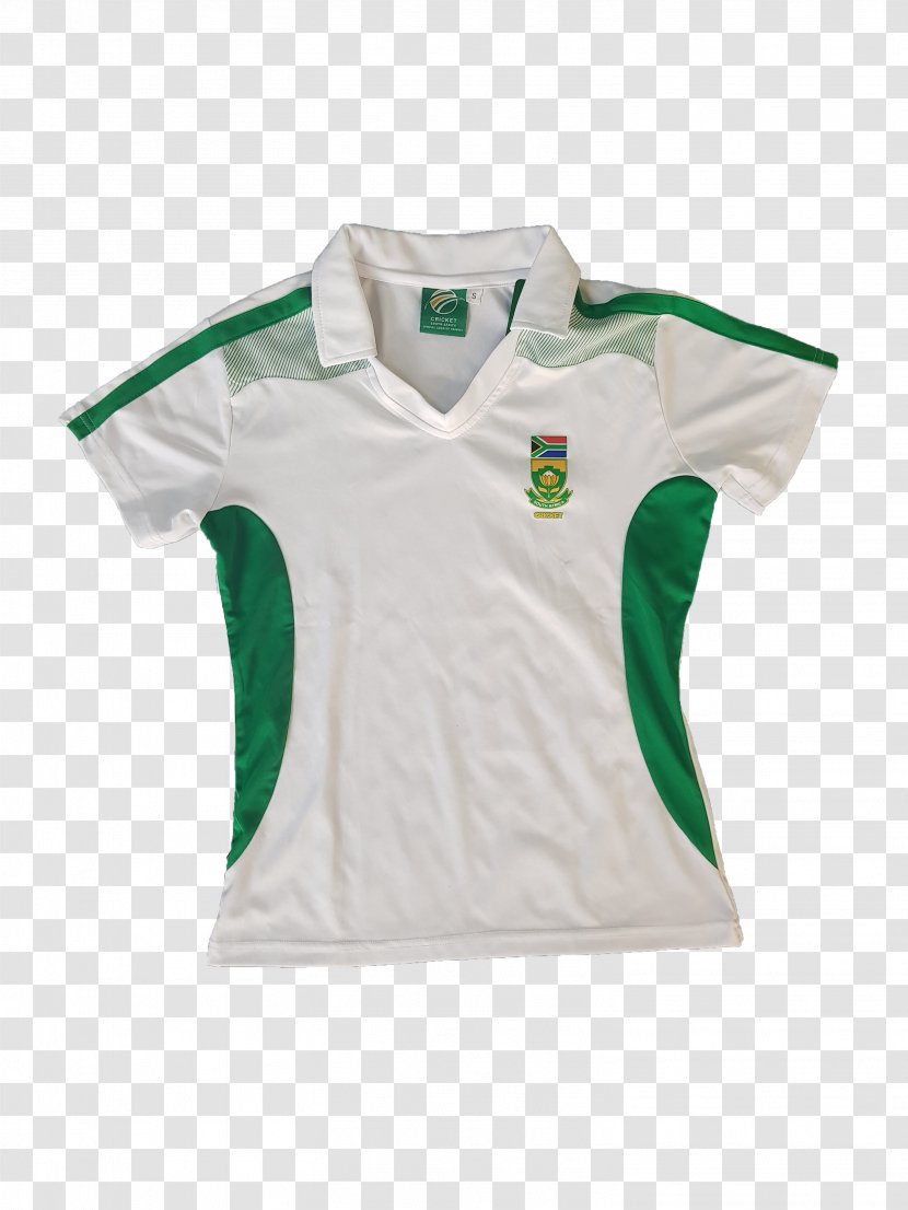 T-shirt South Africa National Cricket Team Polo Shirt Jersey Sleeve - Sales Transparent PNG