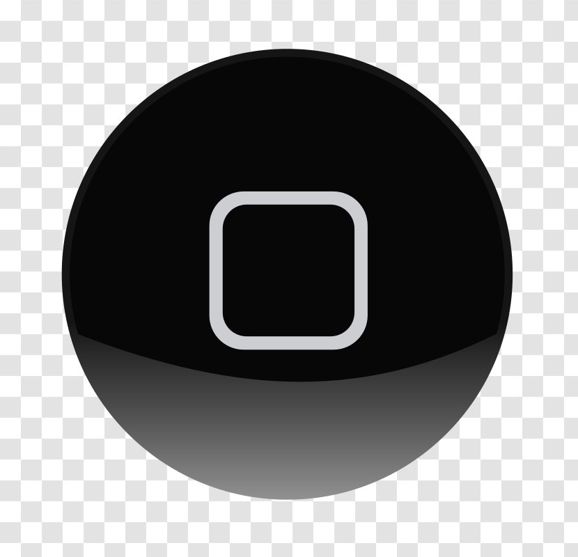 IPhone 4S IPad 2 Button Clip Art - Iphone - Cliparts Transparent PNG