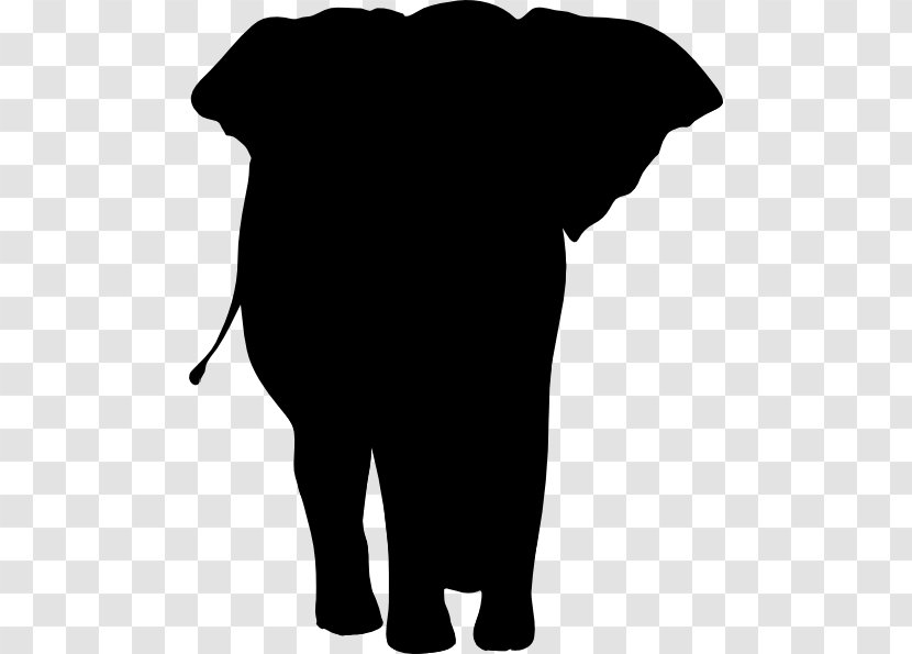 African Elephant Indian Elephantidae Tusk Clip Art - Animal - Silhouette Transparent PNG
