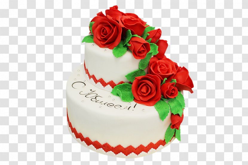 Torte Birthday Cake Garden Roses Buttercream Konditerskaya Lyubava - Rose Order Transparent PNG