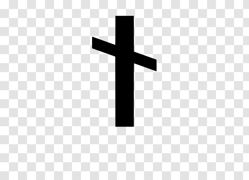 Line Angle Religion - Cross Transparent PNG