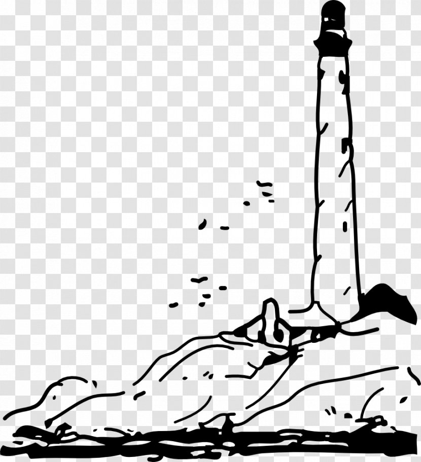 Drawing Lighthouse Clip Art - White Transparent PNG