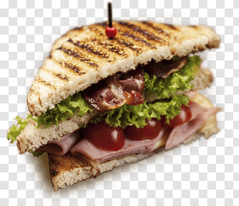 Ham And Cheese Sandwich BLT Club Pan Bagnat - Finger Food Transparent PNG