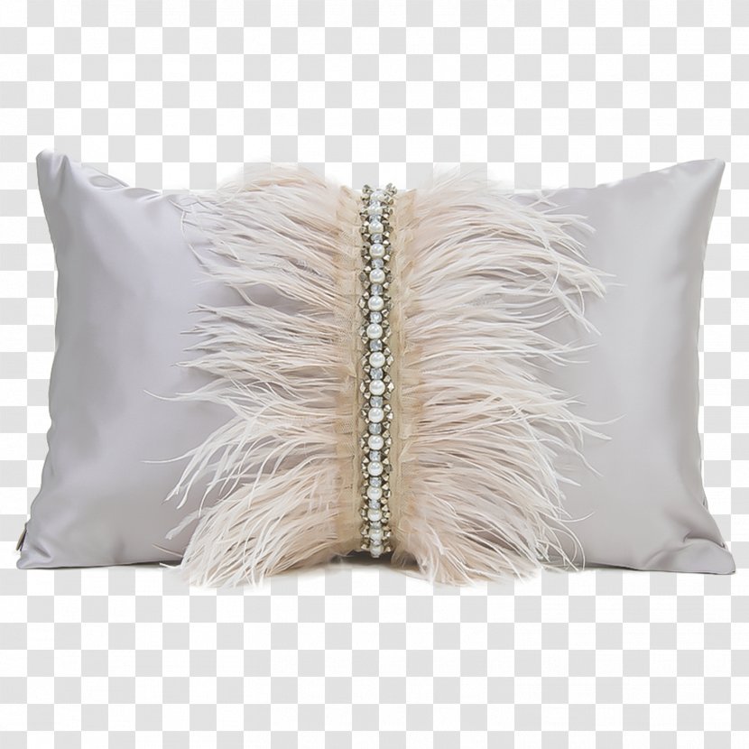 Throw Pillows Feather Cushion - Silk - Pillow Transparent PNG