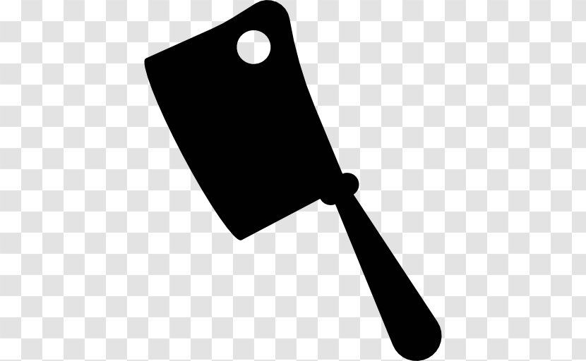 Knife Cleaver Butcher Silhouette - Tool - Vector Transparent PNG