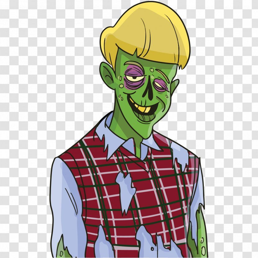 Cartoon Plants Vs. Zombies Comics - Flower - Bad Luck Transparent PNG